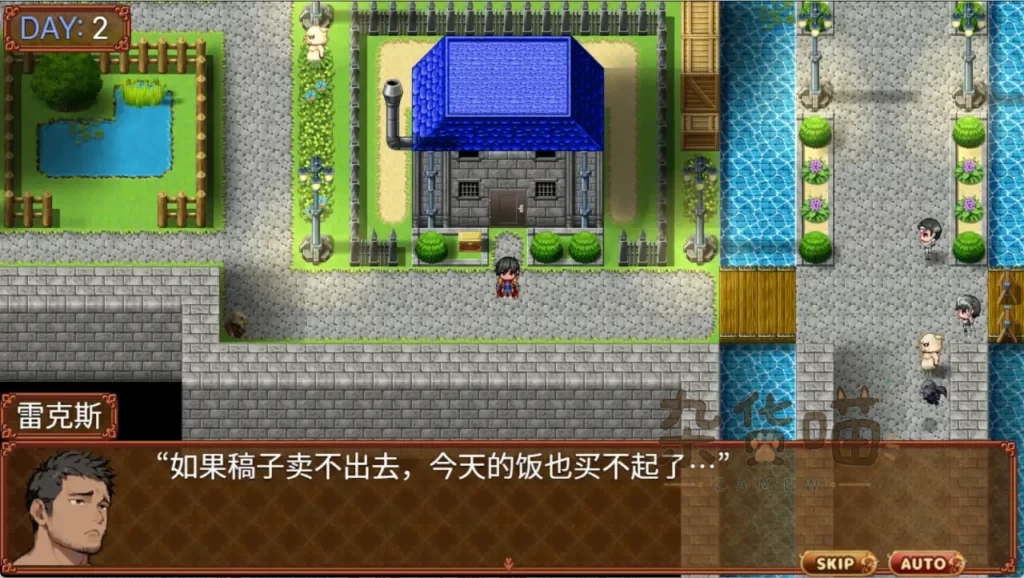 异世界魔物娘悦乐记 | RPG游戏 - 30日异世界探索,城市探索界面地图