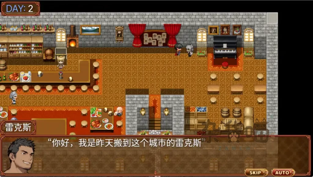 异世界魔物娘悦乐记 | RPG游戏 - 30日异世界探索,游戏互动室内探索地图有