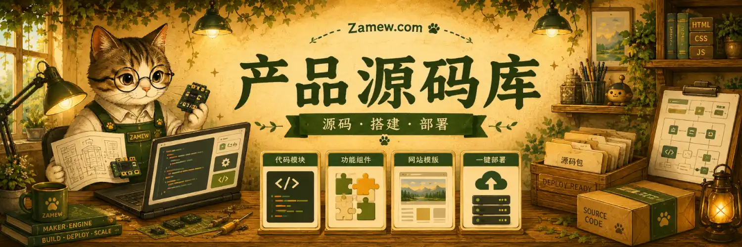 产品源码库-杂货喵精选的商业级产品源码与建站资源。无论是技术... - 杂货喵