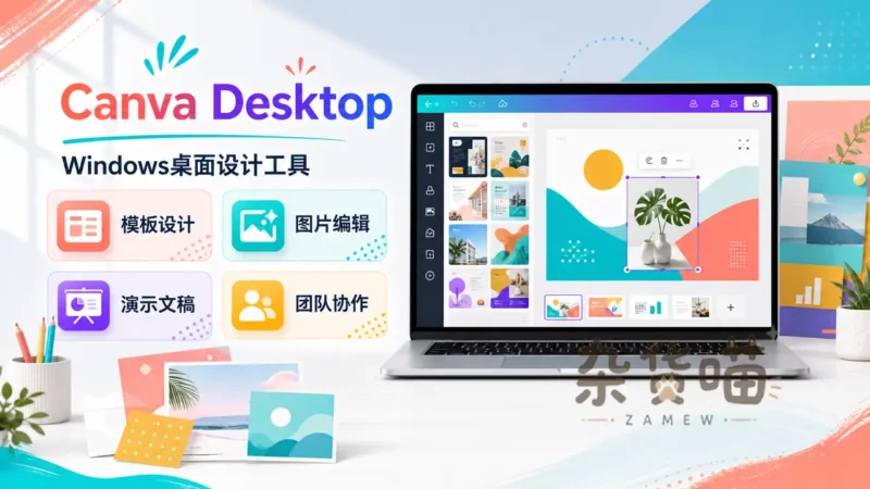 Canva Desktop | Windows桌面端设计工具 - 官网下载 - 杂货喵
