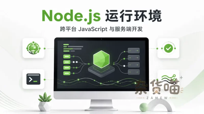 Node.js | JavaScript 运行环境 - 服务端、脚本与跨平台开发 - 杂货喵