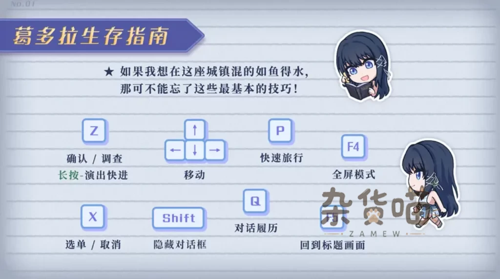 希尔丝大冒险 The Adventures of HILLS | RPG游戏 - 限时城市探索与多结局 - 游戏操作教程