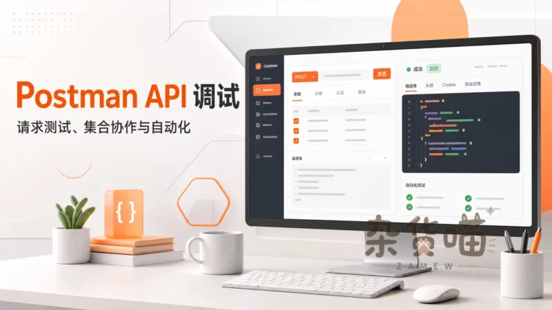 Postman | API 开发与调试工具 - 请求测试、集合和自动化 - 杂货喵
