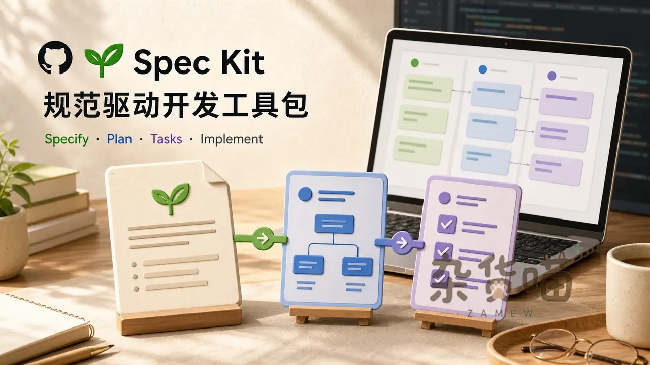 Spec Kit 规范驱动开发工具包封面