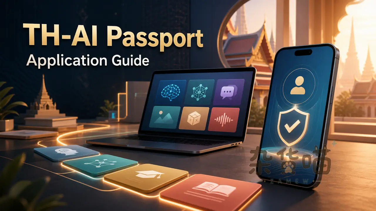 TH-AI Passport 正式开放与申请指南主题插画