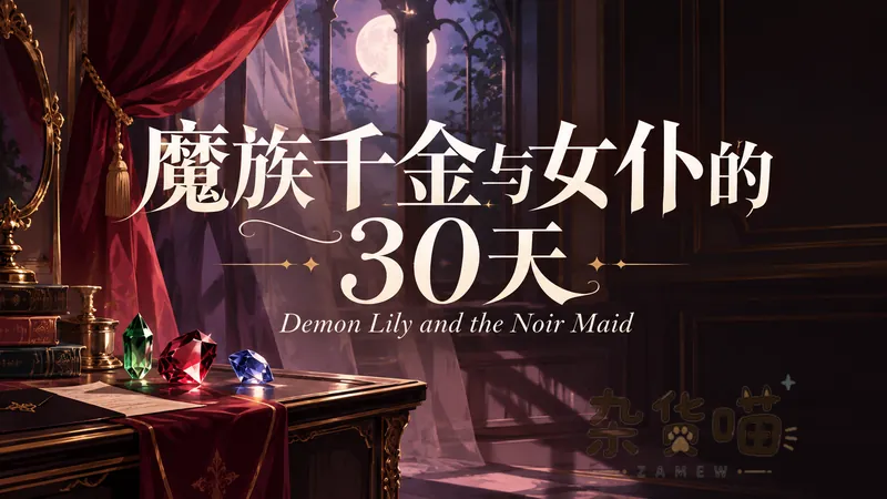 魔族千金与女仆的30天 | SLG游戏 - 三十日养成经营模拟 - DLsite中文版 - 杂货喵
