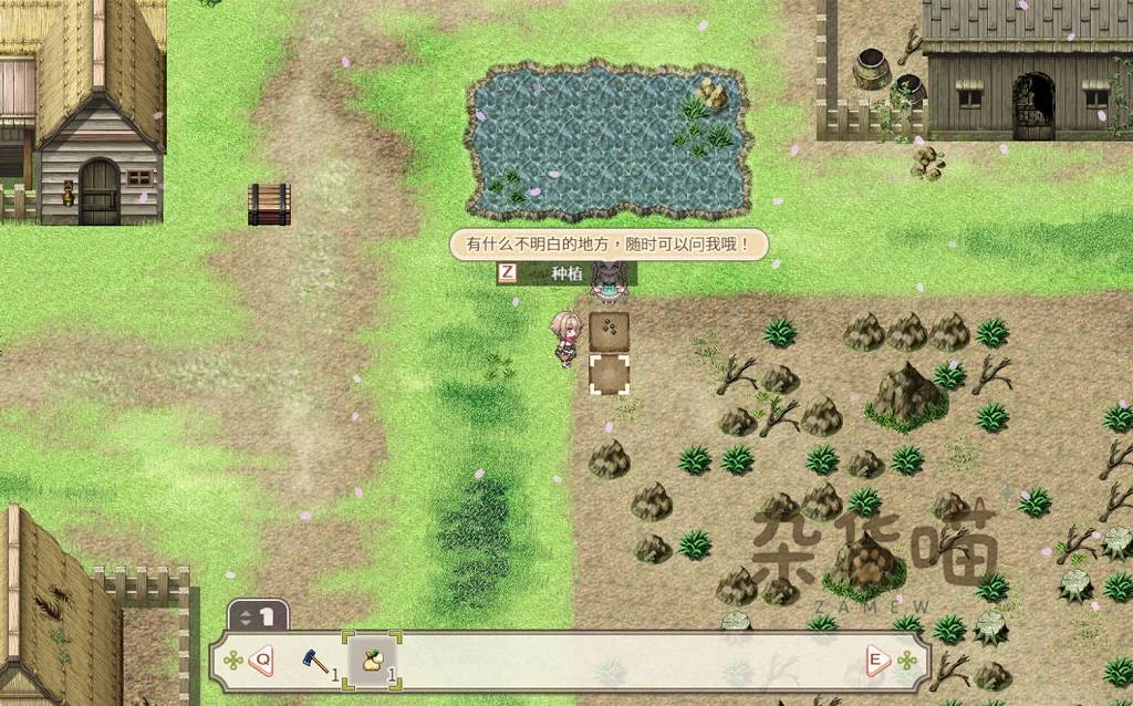 森林物语牧场种植教学，地块标记与工具种子快捷栏