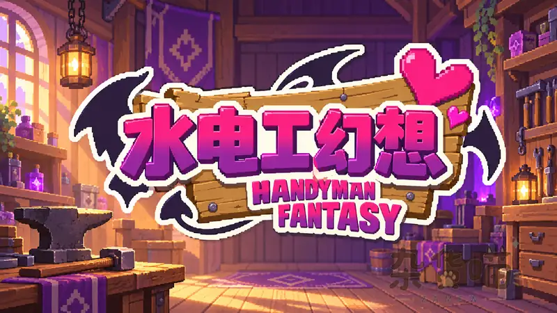 水电工幻想 Handyman Fantasy | SLG游戏 – 异世界打工日程管理 – Steam中文版 - 杂货喵