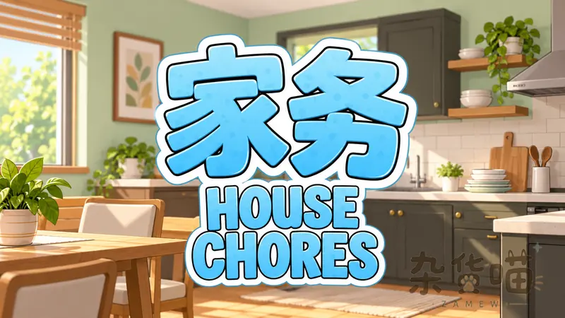 家务 House Chores | ADV视觉小说游戏 – 房间探索与日常互动 – PC中文版 - 杂货喵
